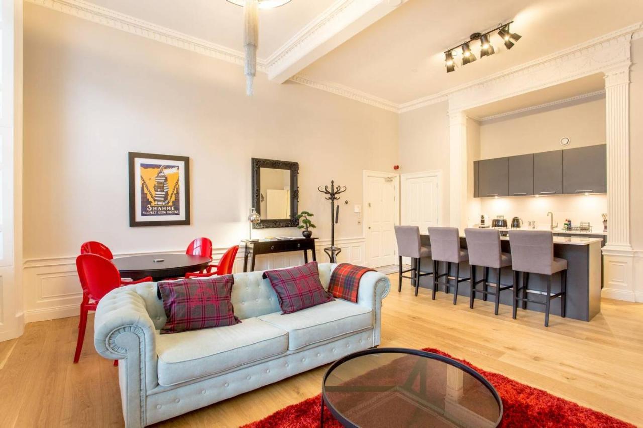 Joivy Exquisite Flat In The City Centre Edinburgh Eksteriør billede